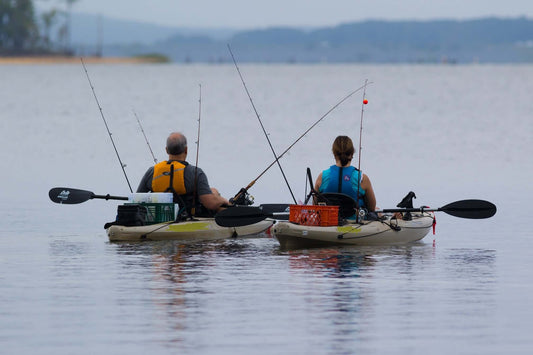 couple kayak fishing - Brooklyn Kayak Company