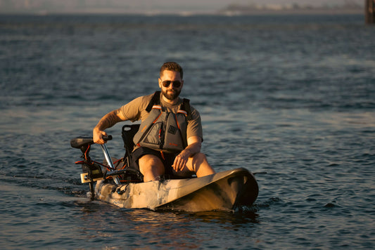 Pro Single Pedal Kayak with Trolling Motor - Brooklyn Kayak Company