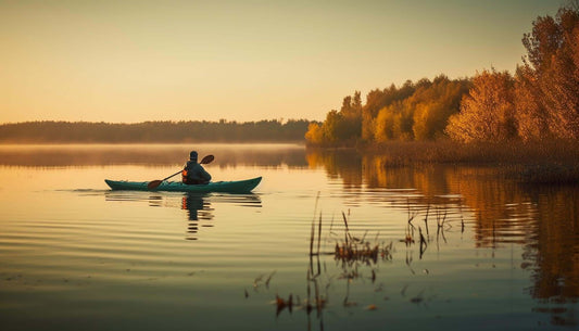man solo kayak fishing - Brooklyn Kayak Company