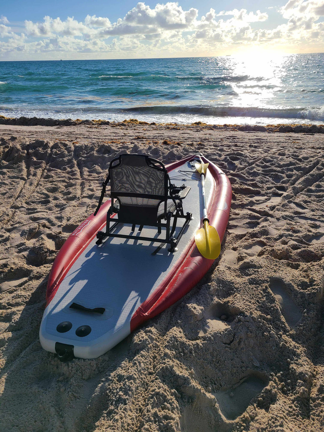 inflatable fishing kayak with pedal drive - Brooklyn Kayak Company