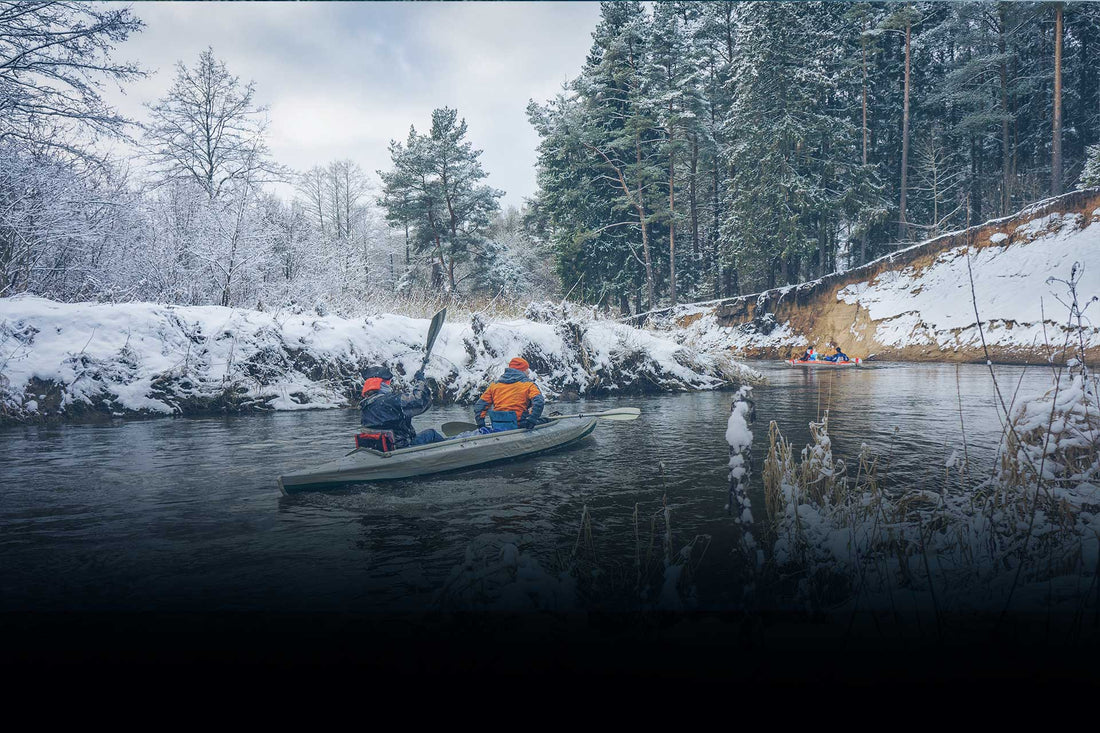 kayaking in the winter - Brooklyn Kayak Company