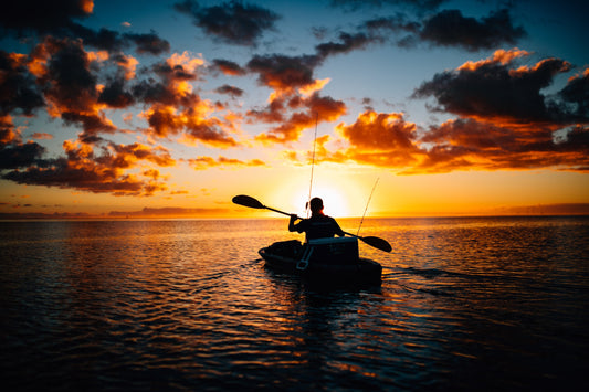night kayaking