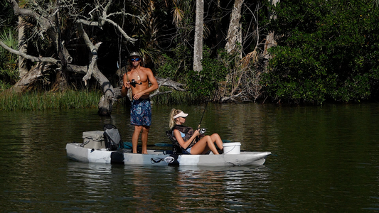 features of a fishing kayak
