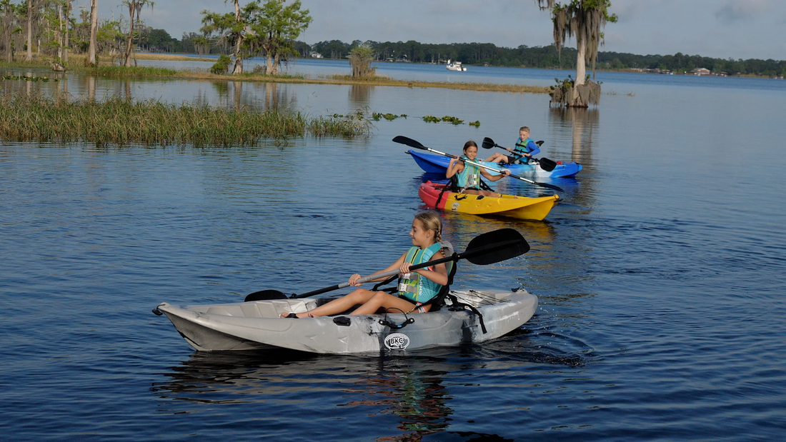 safety tips when kayaking with kids
