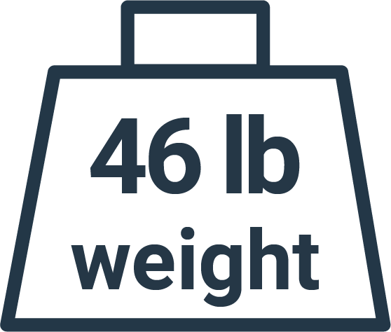 46 pound weight - Brooklyn Kayak Company