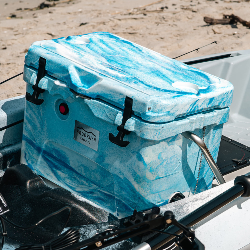 BKC blue kayak cooler - Brooklyn Kayak Company