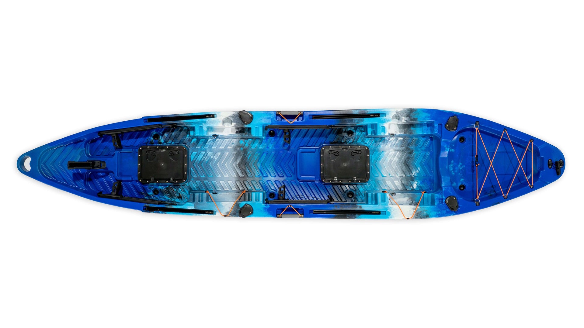 Brooklyn 13.0 Pro Tandem Kayak, Blue Typhoon- Brooklyn Kayak Company