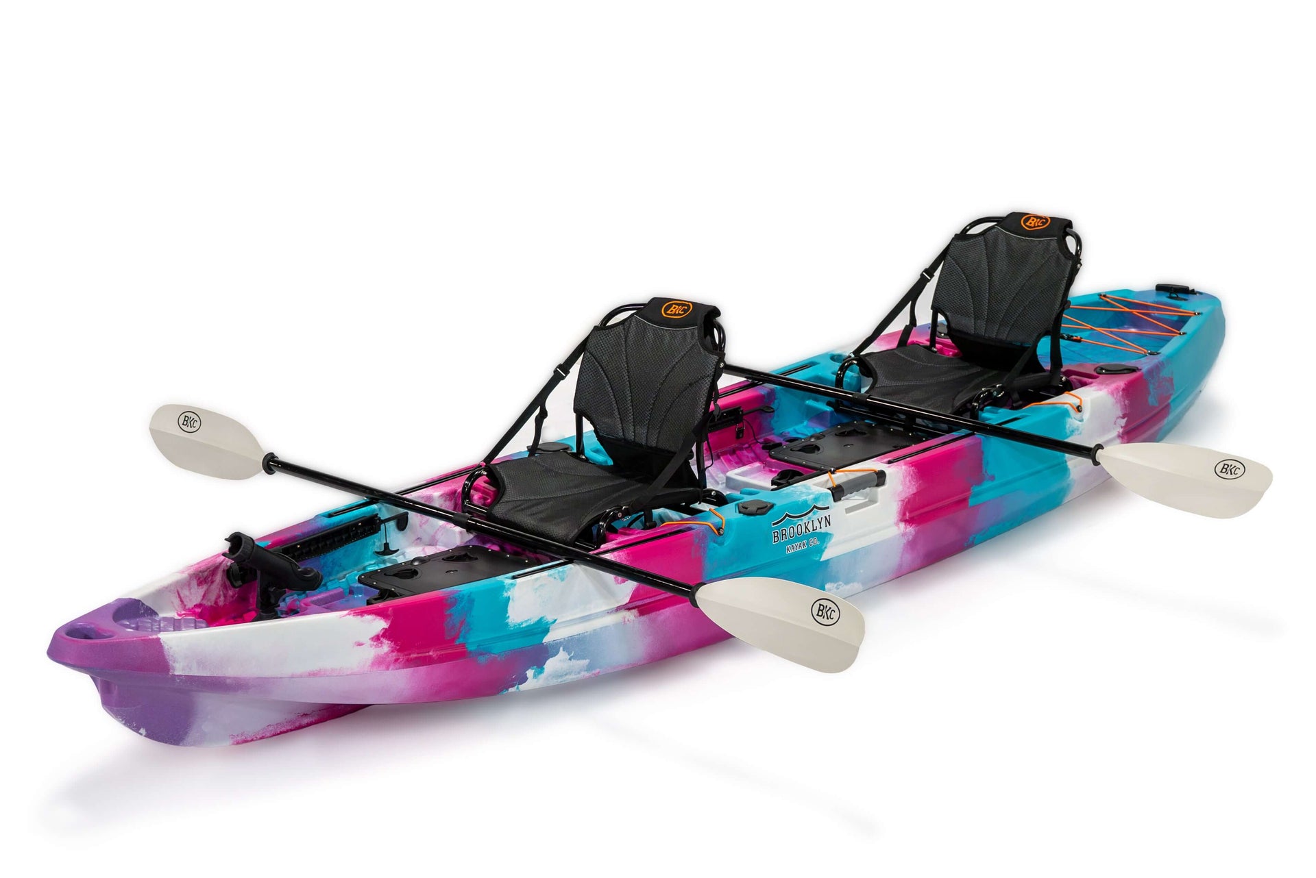 Brooklyn 13.0 Pro Tandem Kayak, Orchid Wave - Brooklyn Kayak Company