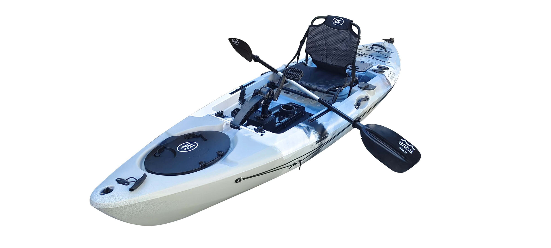 Brooklyn 12.0 Pro Single Pedal Kayak (PK12), Storm Surge - Brooklyn Kayak Company