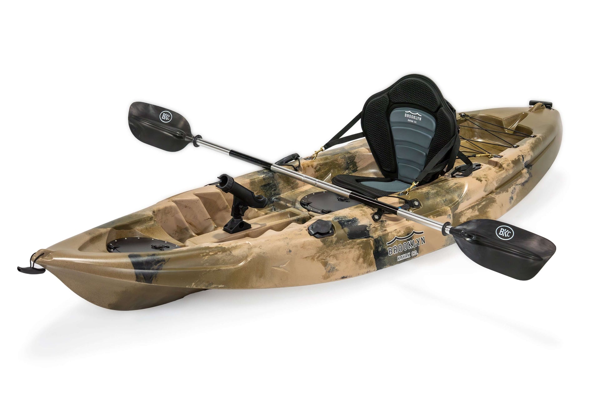 Brooklyn 9.0 Single Kayak, Camo - Brooklyn Kayak Company