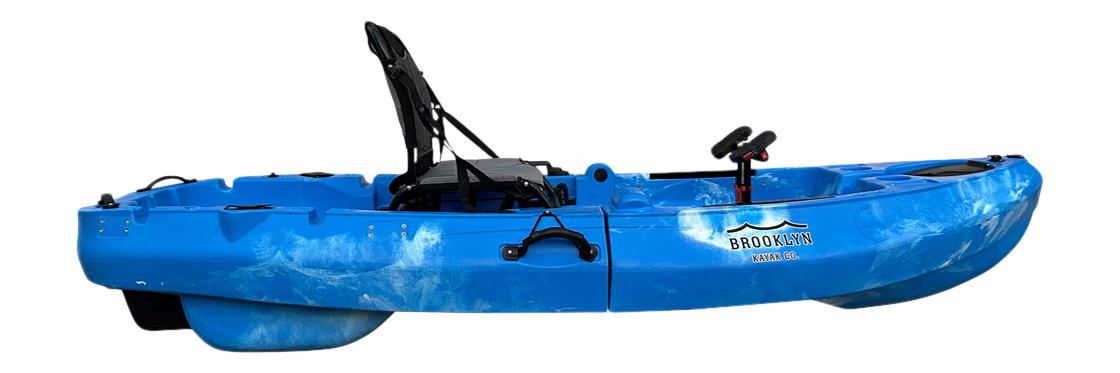 bkc foldable single pedal kayak - Brooklyn Kayak Company