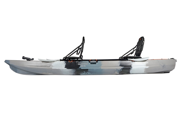 Brooklyn 13.0 Pro Tandem Kayak, gray camo - Brooklyn Kayak Company
