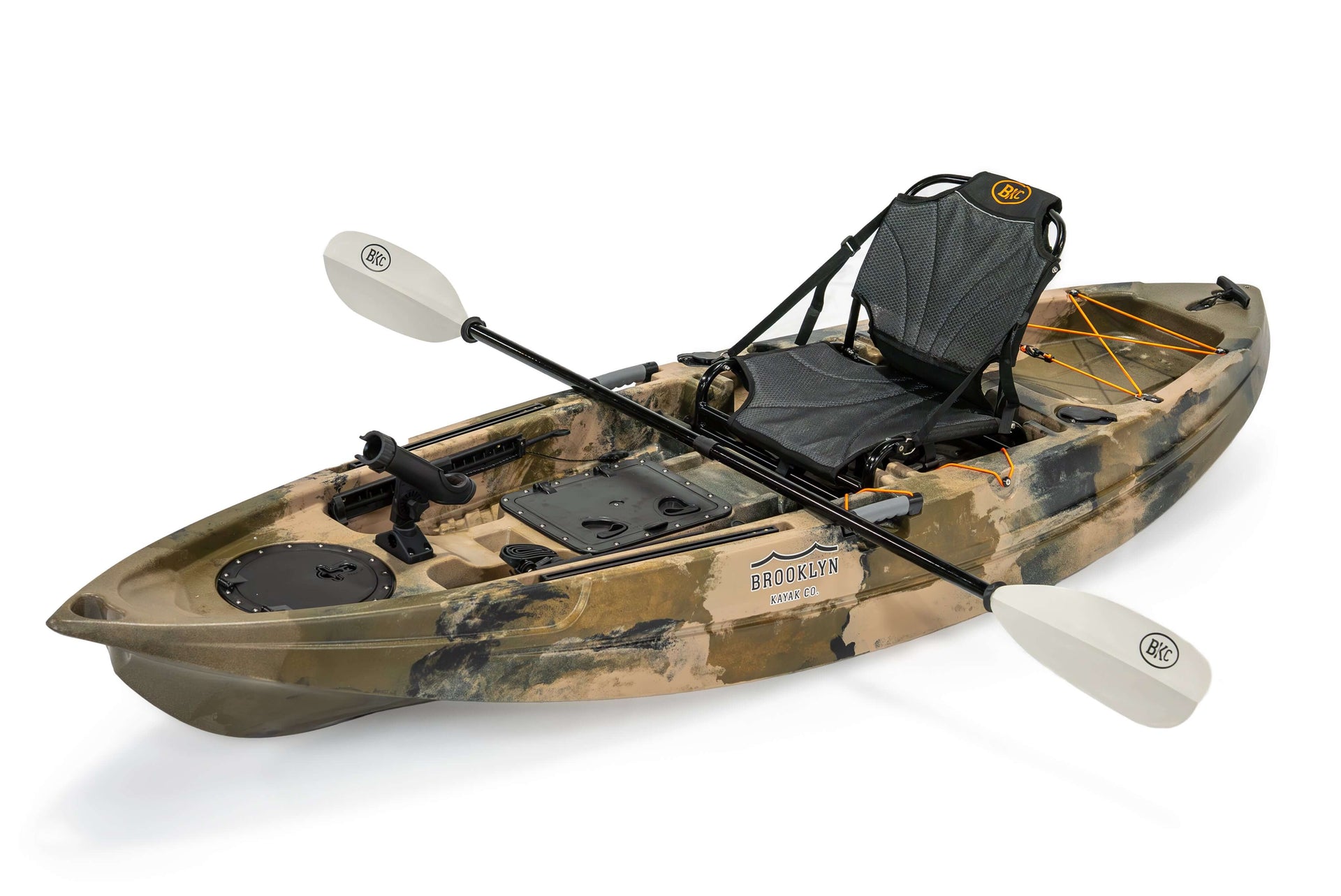 Brooklyn 9.5 Pro Single Kayak (FK285), Camo - Brooklyn Kayak Company