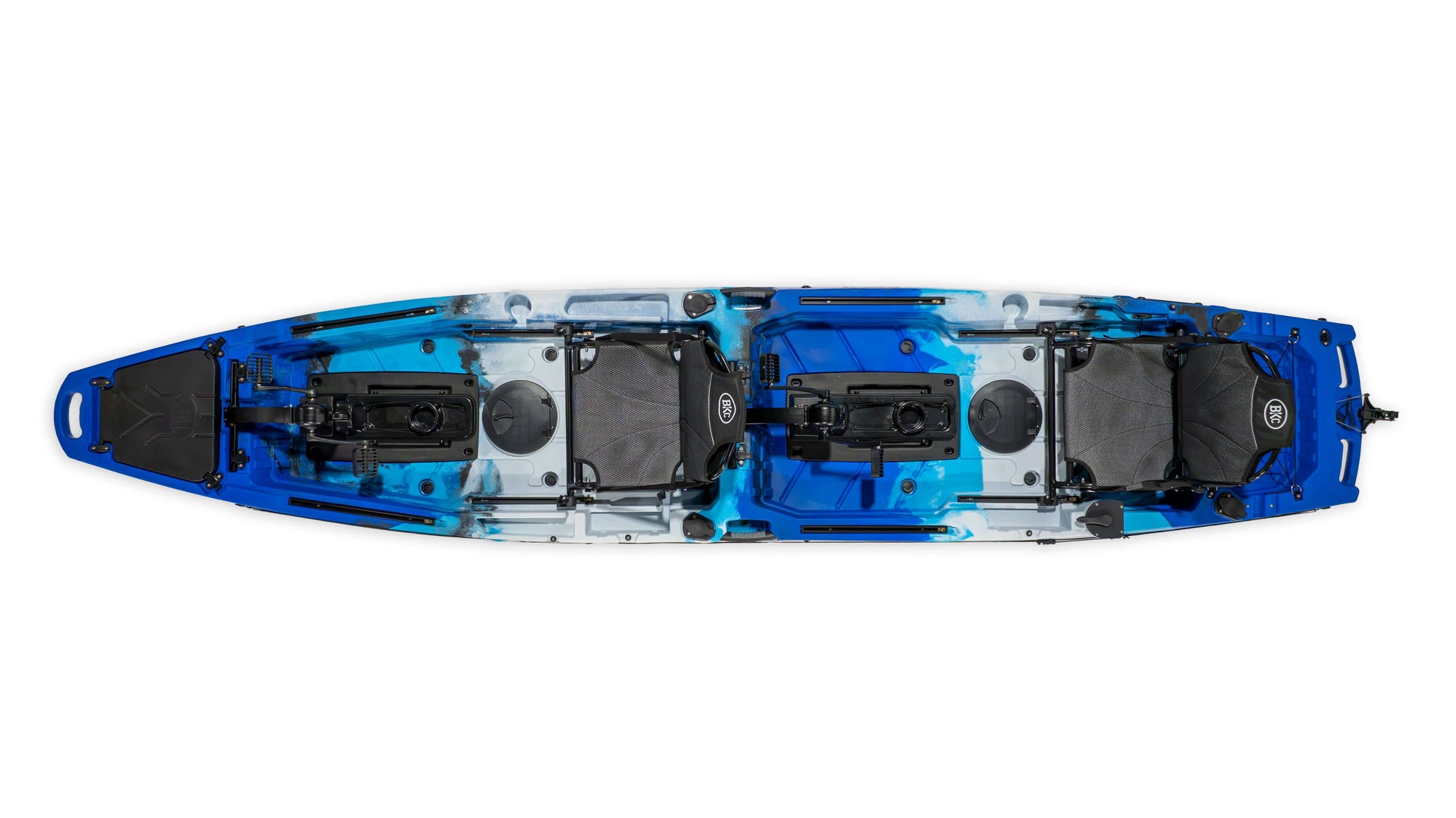 Brooklyn 14.0 Pro Tandem Pedal Kayak (PK14), blue typhoon - Brooklyn Kayak Company