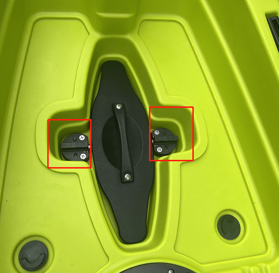 Locking mechanism for Flipper style Pedal Drive - Brooklyn Kayak Company