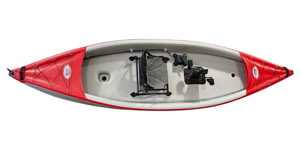 BKC IN13 Inflatable Kayak w/ Pedal Drive, 13-foot