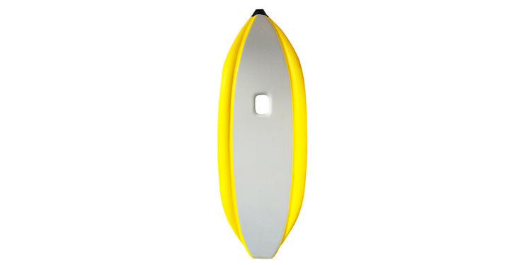 BKC SUP AIR 13-foot Inflatable Stand Up Paddle Board w/Pedal Drive, yellow - Brooklyn Kayak Company