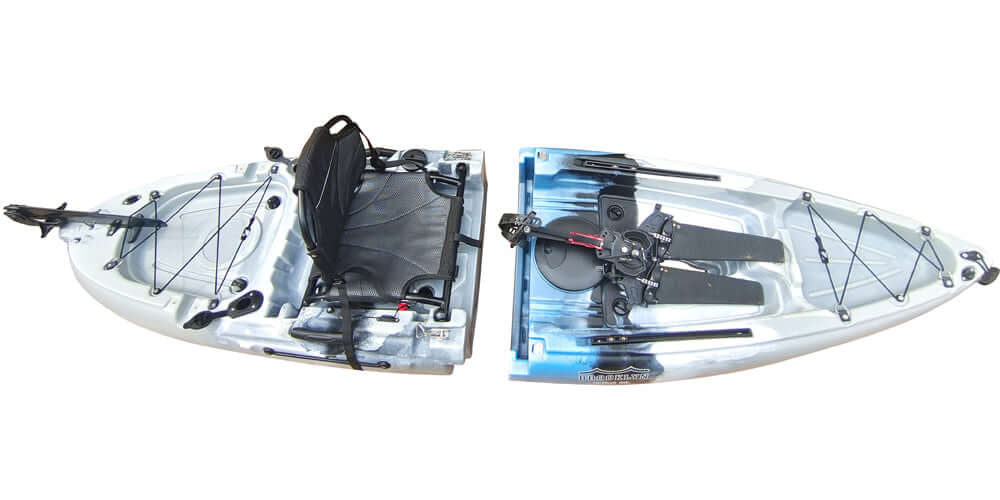 BKC MPK9 Modular Pedal Kayak, Storm Surge - Brooklyn Kayak Company