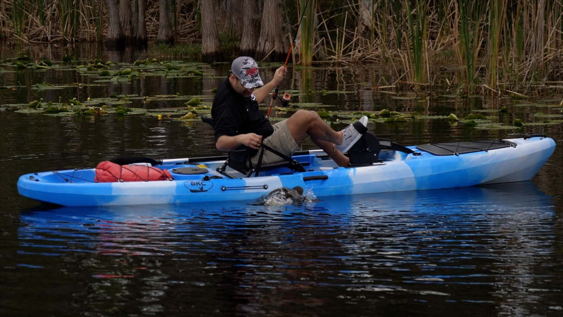 man kayak fishing - Brooklyn Kayak Company