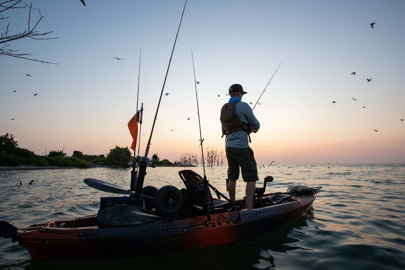 kayak accessories rails, fish finder - Brooklyn Kayak Company