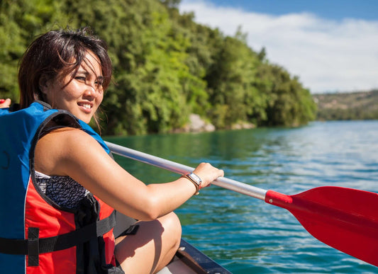 woman enjoying kayaking - Brooklyn Kayak Company