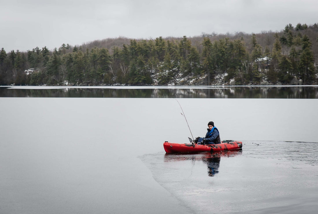 winter kayak fishing - Brooklyn Kayak Company