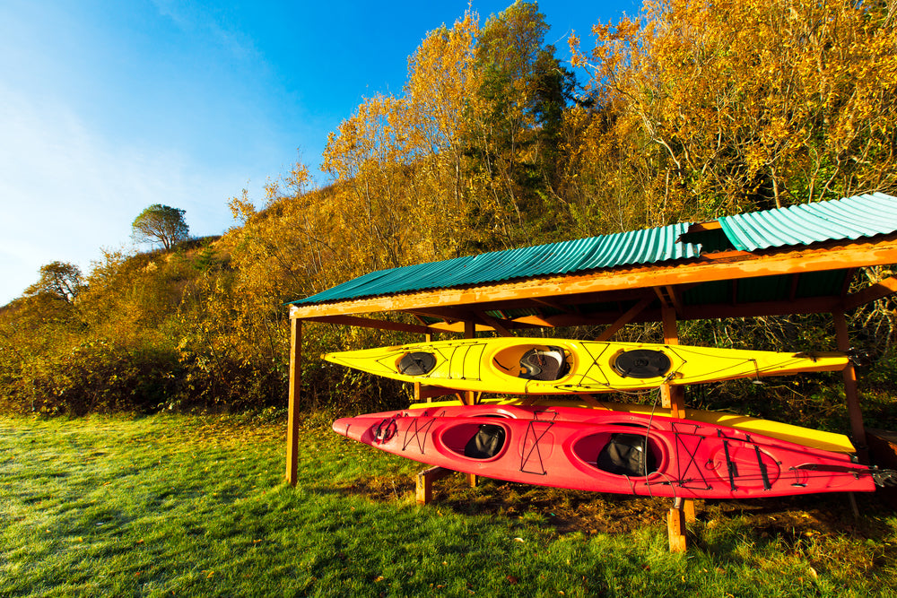 How to Store a Kayak Without Damaging the Hull