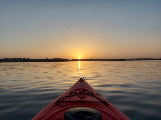 kayaking at sunset - Brooklyn Kayak Company