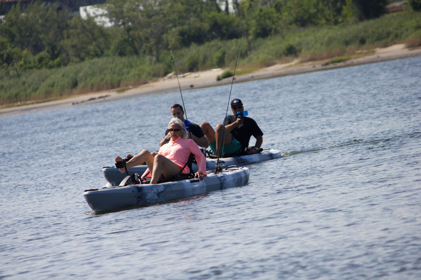 single kayak - tandem kayak