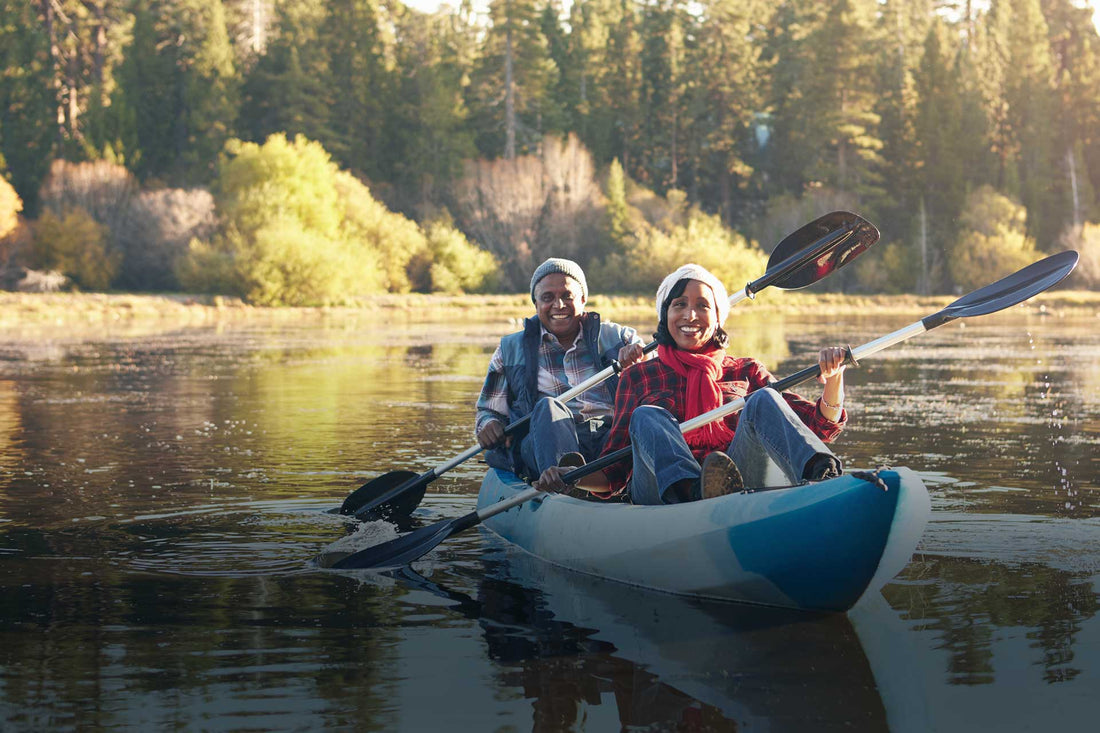 tandem kayaking