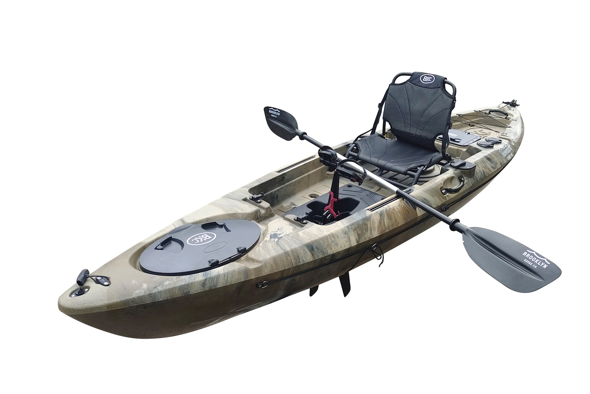 Brooklyn 12.0 Pro Single Pedal Kayak,  camo - Brooklyn Kayak Company