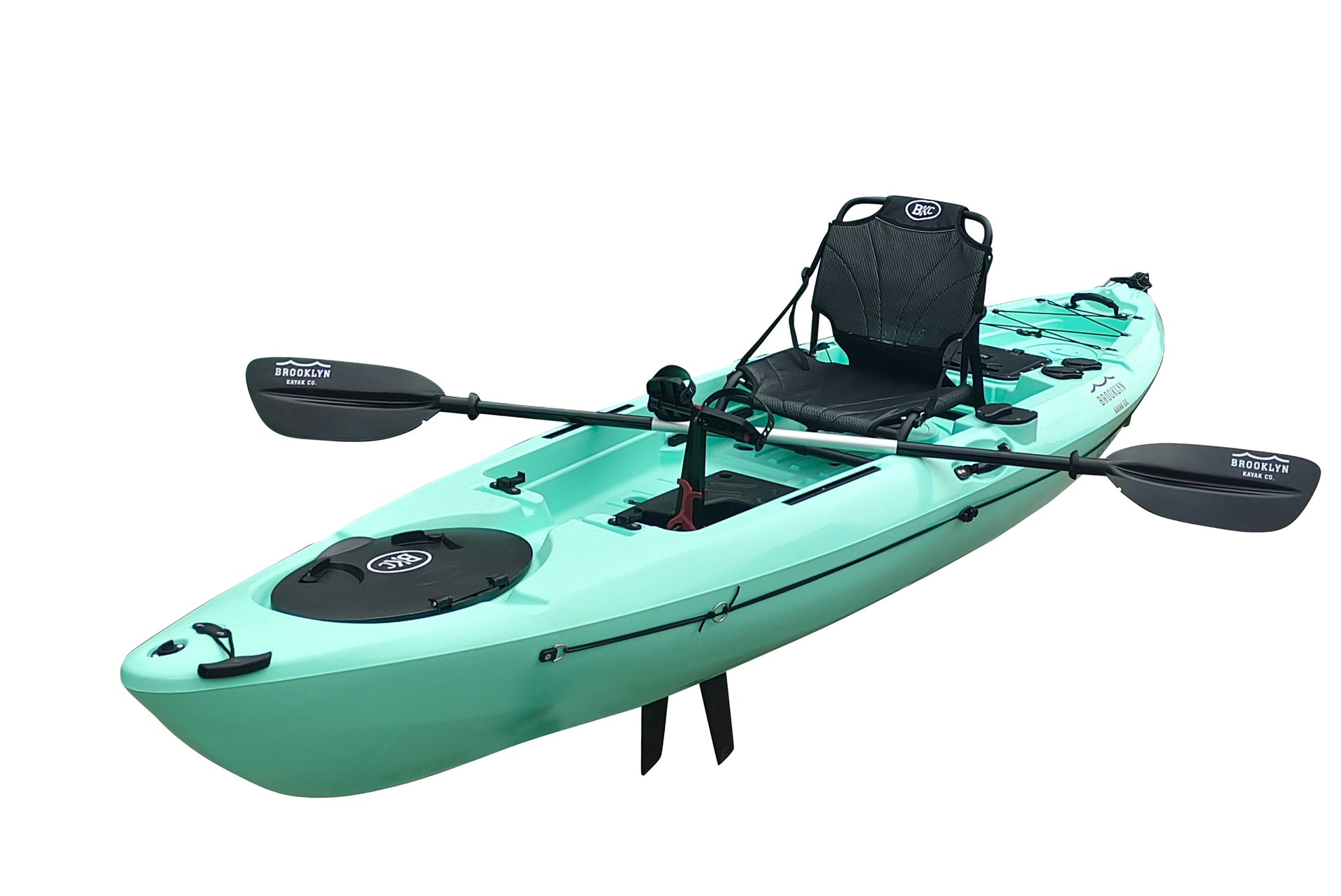 Brooklyn 12.0 Pro Single Pedal Kayak, teal - Brooklyn Kayak Company