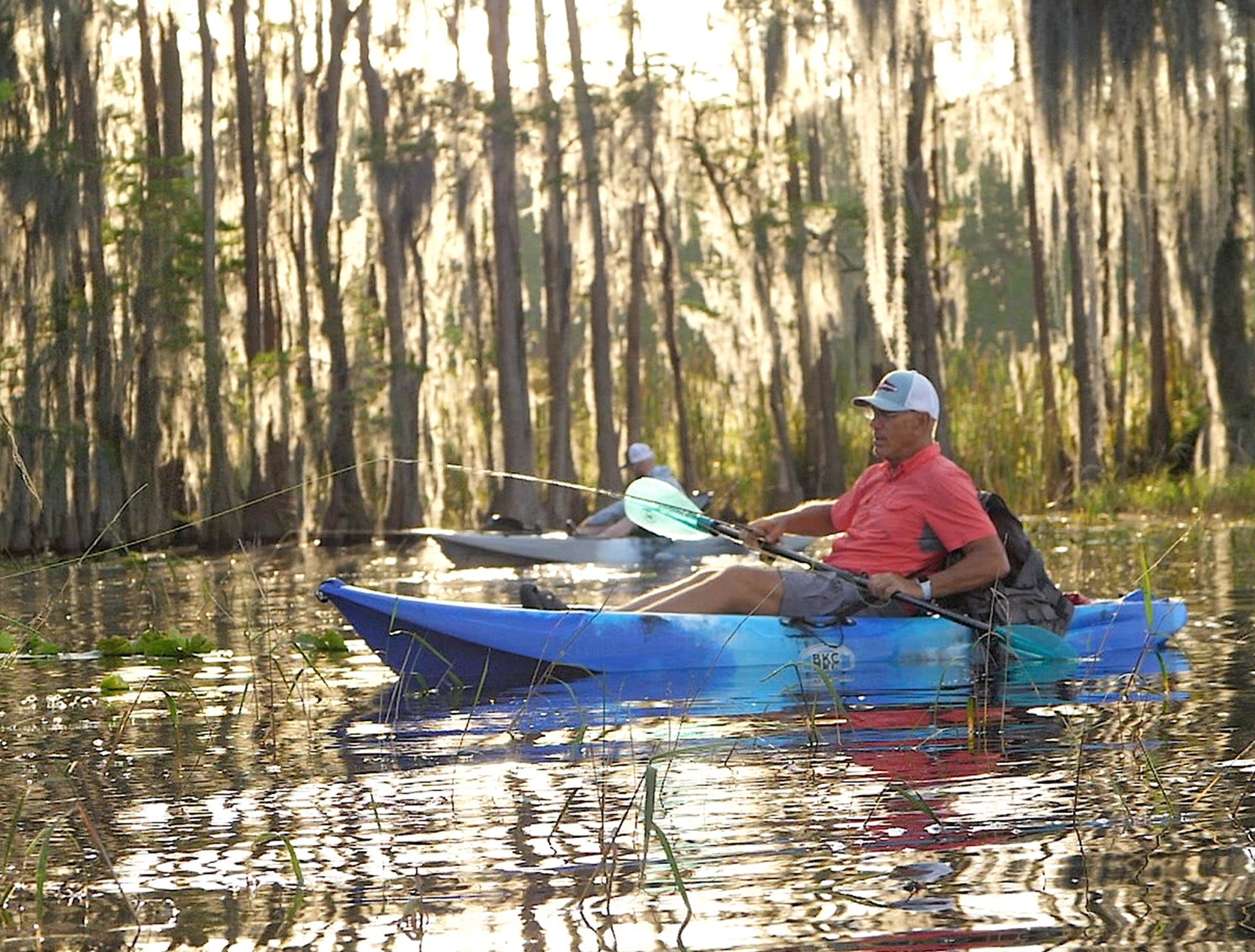 man paddling 9.2 single kayak - Brooklyn Kayak Company