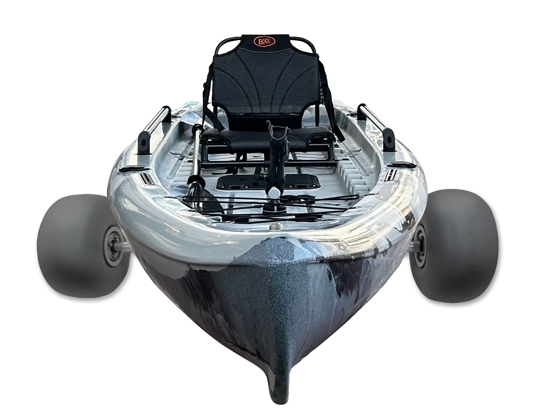 BKC kayak cart with beach wheels - Brooklyn Kayak Company
