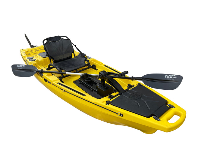 Brooklyn 10.5 Pro Single Pedal Kayak, yellow - Brooklyn Kayak Company