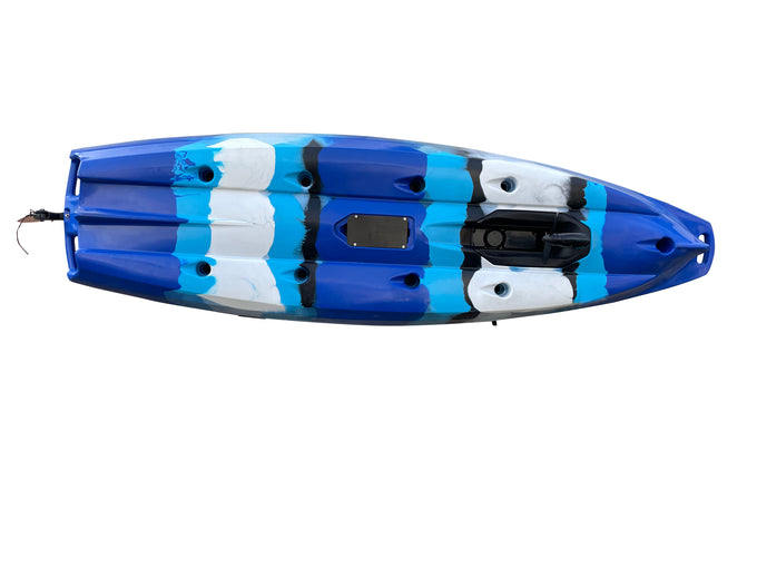Brooklyn 10.5 Pro Single Pedal Kayak, blue camo - Brooklyn Kayak Company