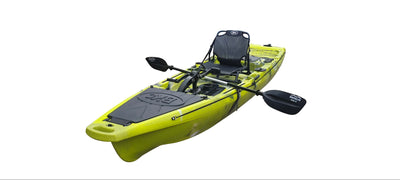 Brooklyn 12.5 Pro Single Pedal Kayak (PK13), Electric Eel - Brooklyn Kayak Company