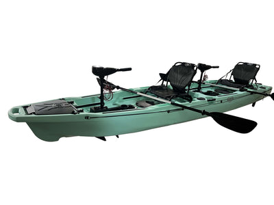 Brooklyn 14.0 Pro Motorized Tandem Kayak (PK14), tahiti - Brooklyn Kayak Company