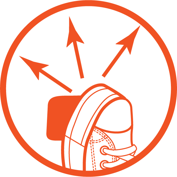 foot controlled rudder icon - Brooklyn Kayak Company