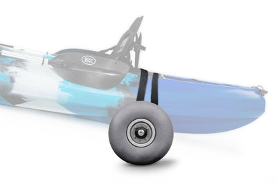 BKC kayak cart with beach wheels - Brooklyn Kayak Company