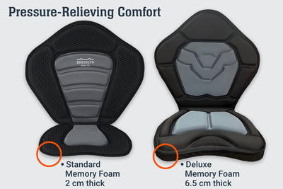 BKC PS277 Kayak Seat - Ultra Pro Deluxe Memory Foam - Brooklyn Kayak 