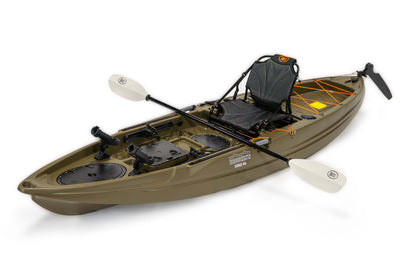 Brooklyn 11.5 Pro Single Kayak, Army - Brooklyn Kayak Company