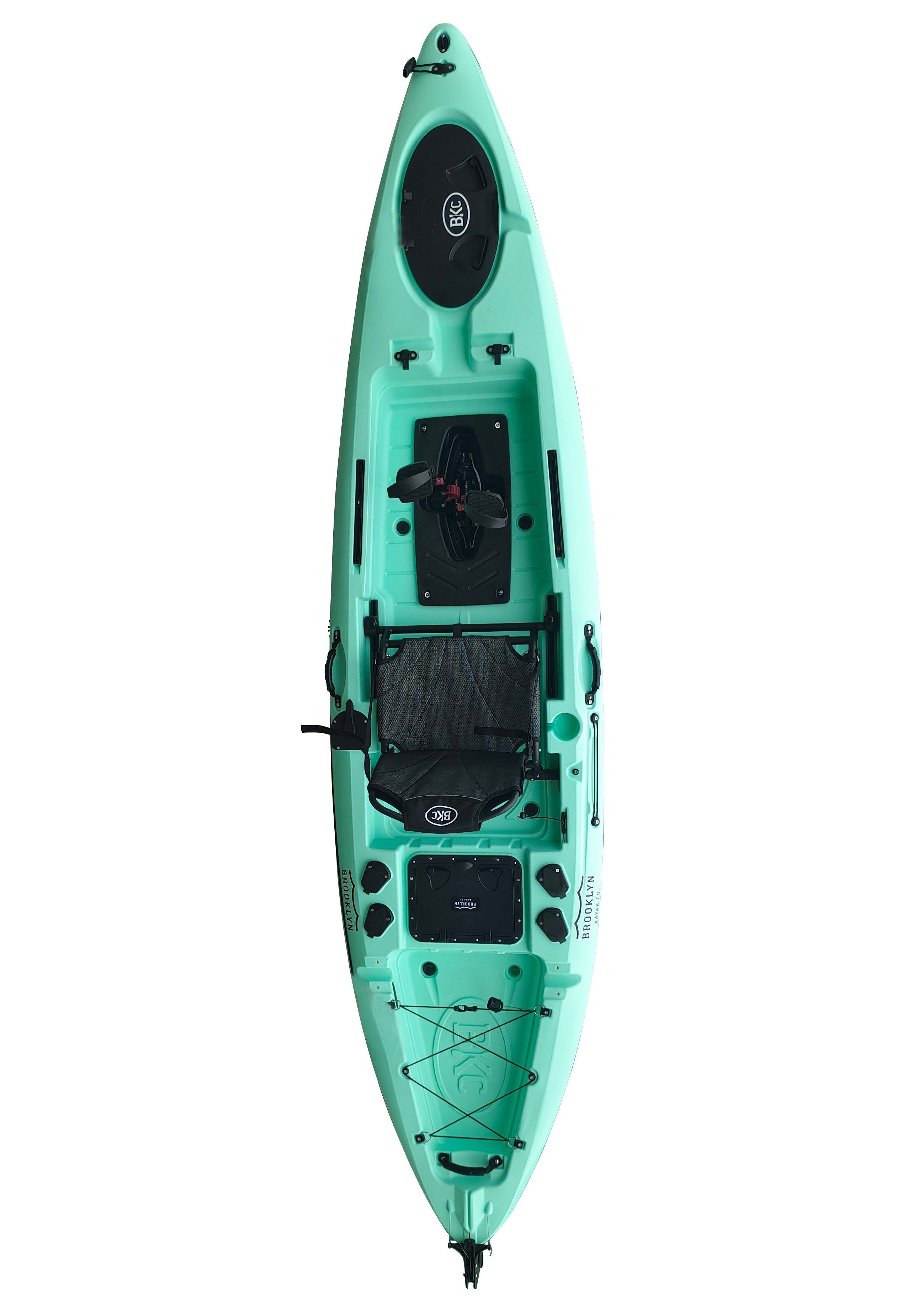 Brooklyn 12.0 Flipper Drive Kayak in Teal