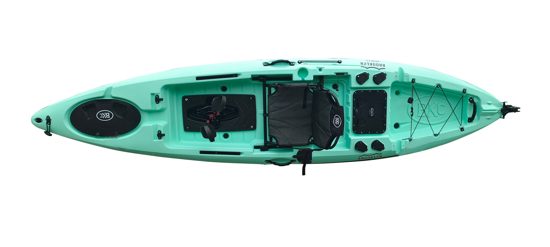 12.0 Pro Single Flipper Pedal Kayak, tahiti - Brooklyn Kayak Company