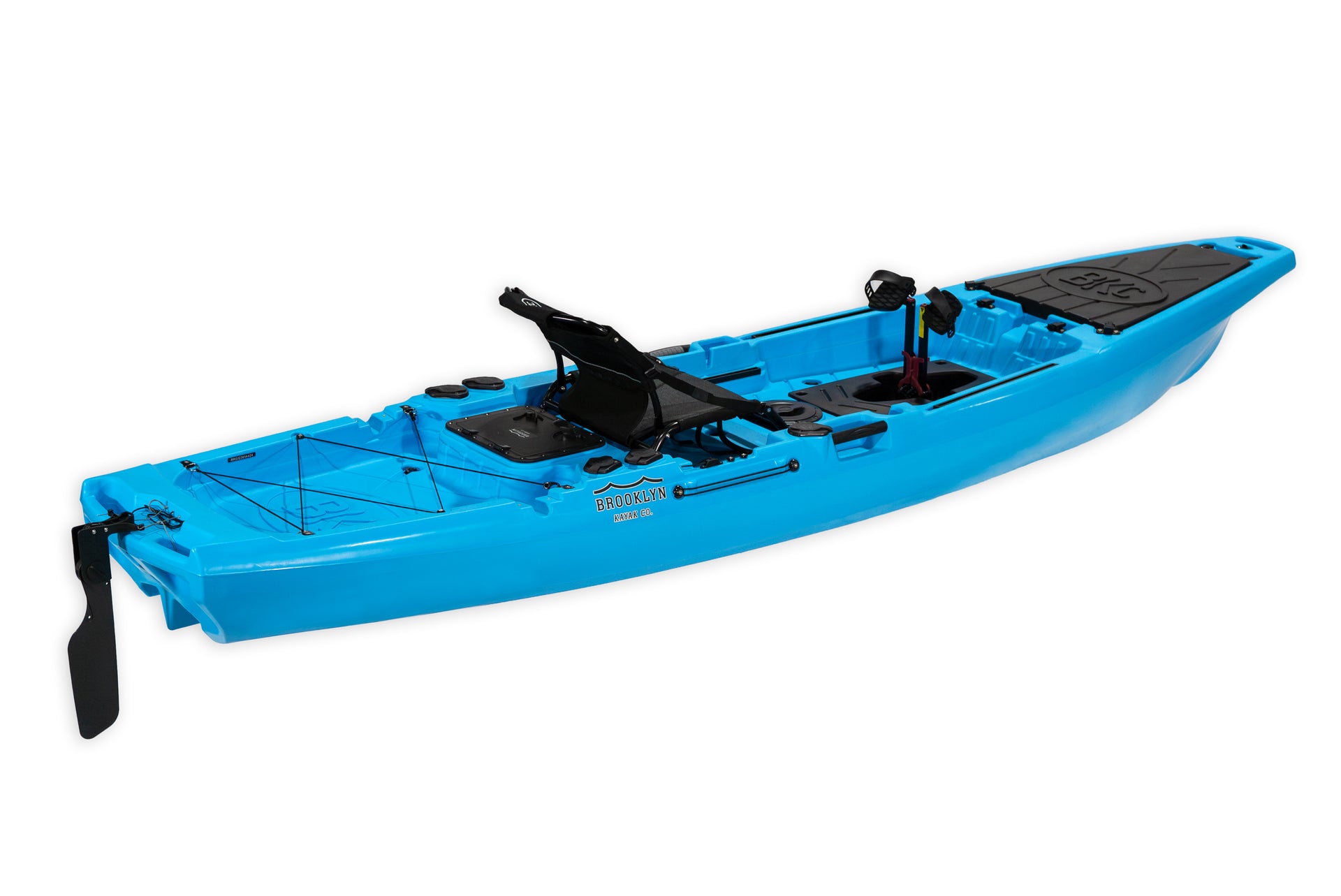 12.5 Pro Single Pedal Kayak, blue - Brooklyn Kayak Company