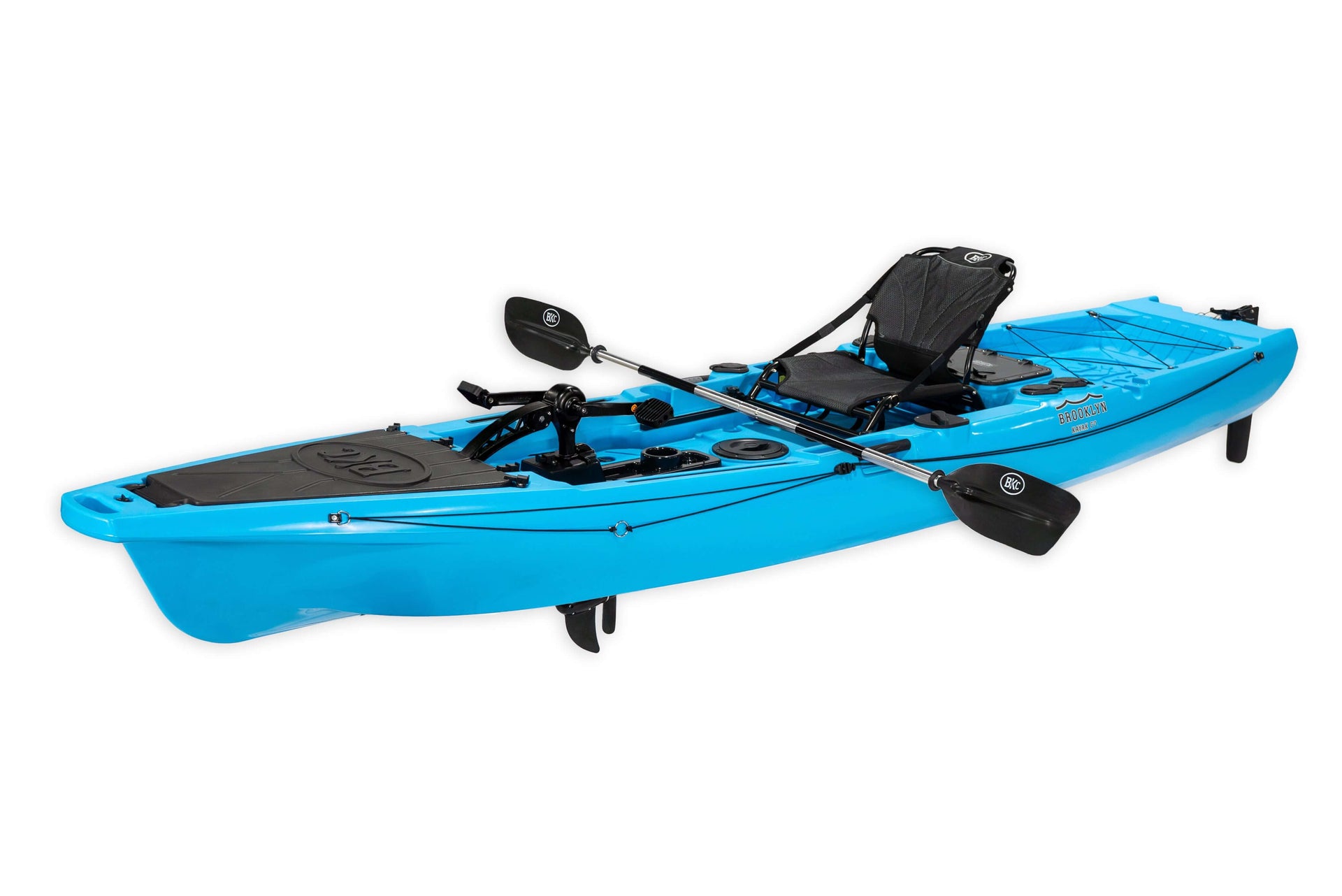 Brooklyn 12.5 Pro Single Pedal Kayak (PK13), blue - Brooklyn Kayak Company