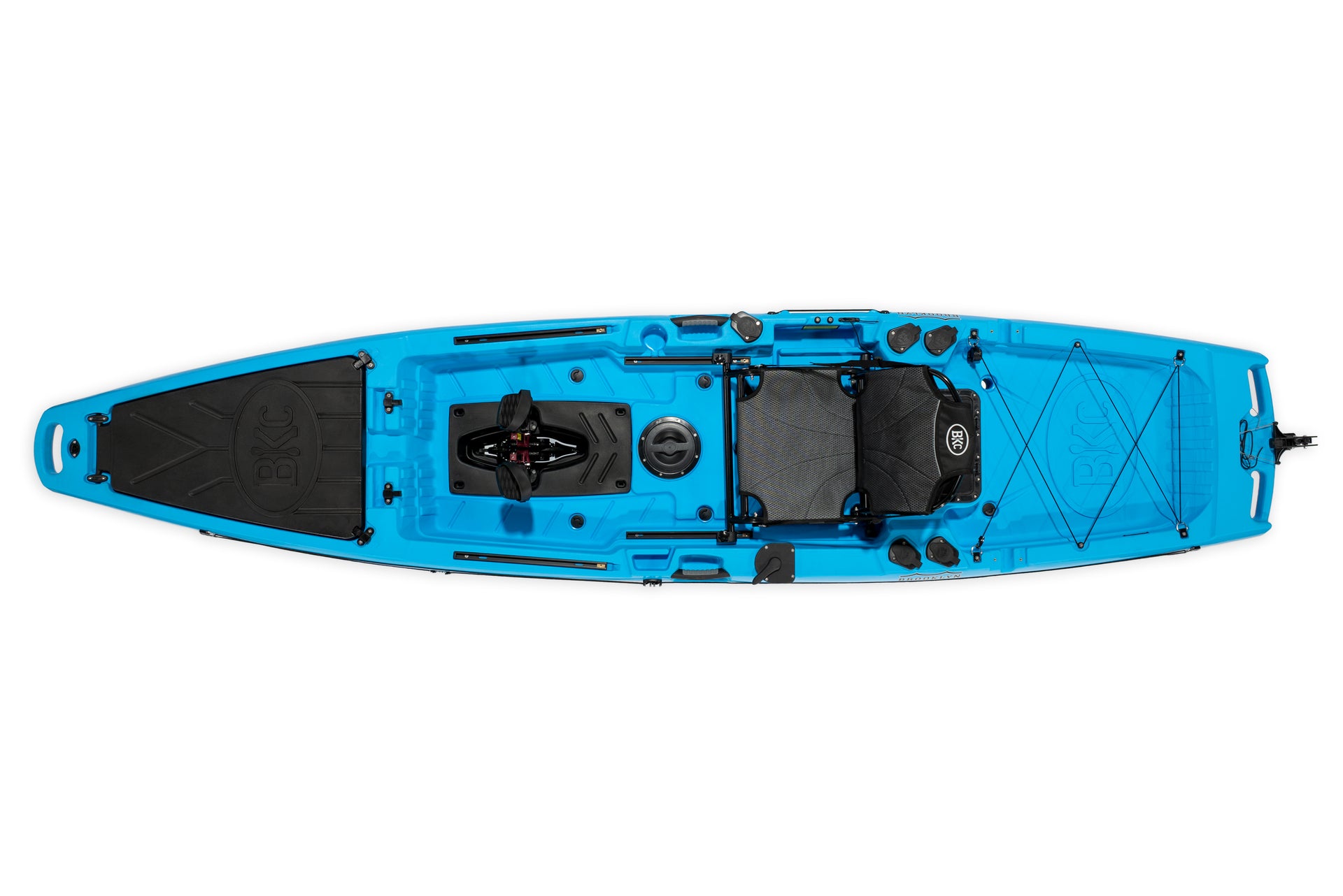 12.5 Pro Single Pedal Kayak, blue - Brooklyn Kayak Company