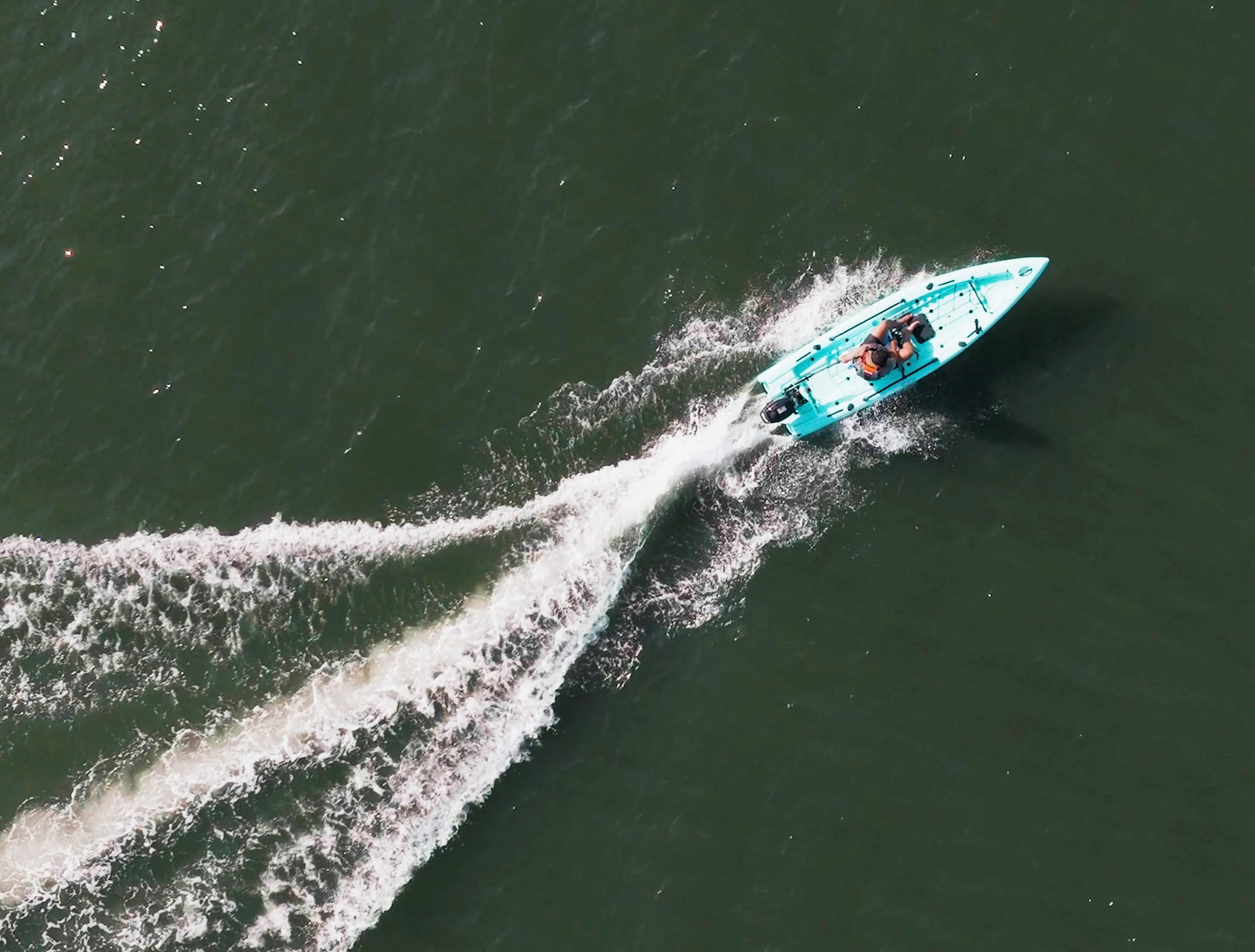 BKC SK12 Solo 12-foot Single Fishing Skiff Boat