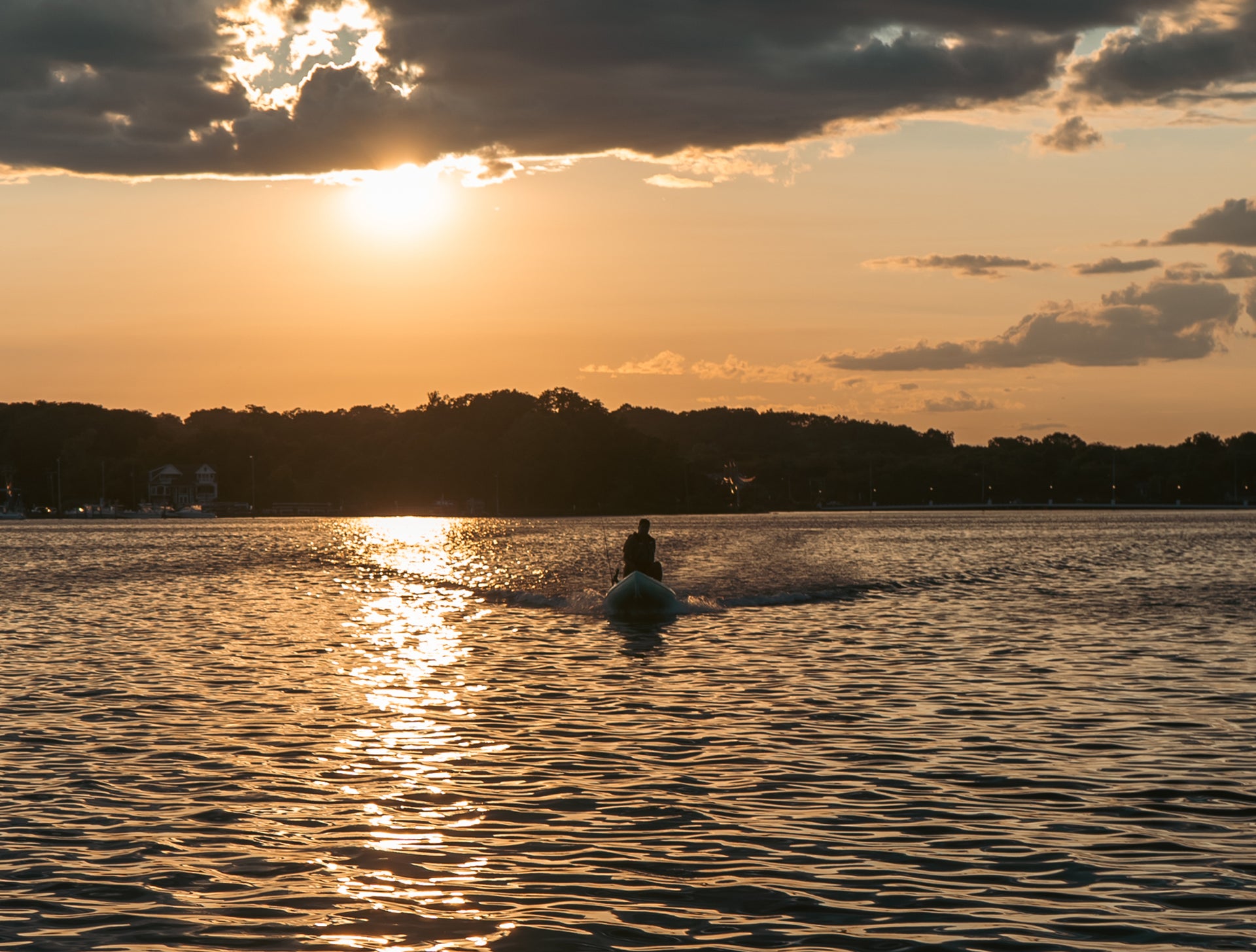 SK12 skiff boat with motor - Brooklyn Kayak Company