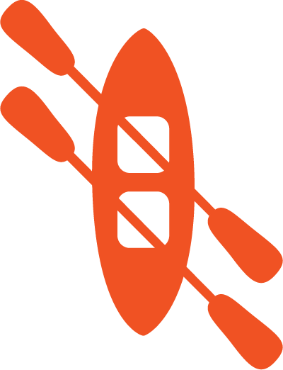 tandem kayak icon - Brooklyn Kayak Company